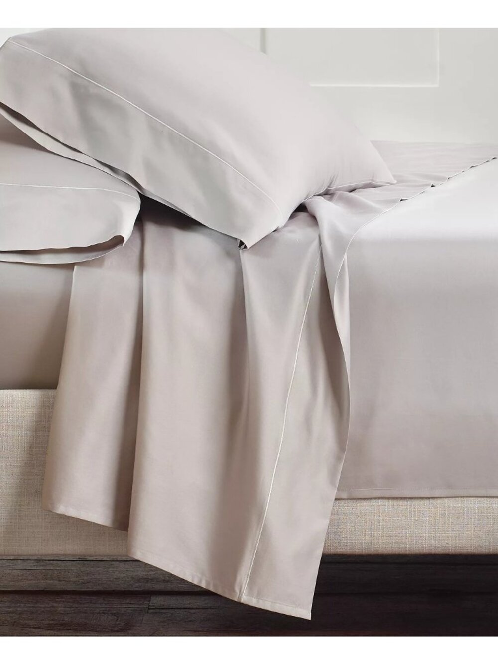 NWT Hotel Collection 525 Thread Count Egyptian Cotton Sheet Set Grey Size King
